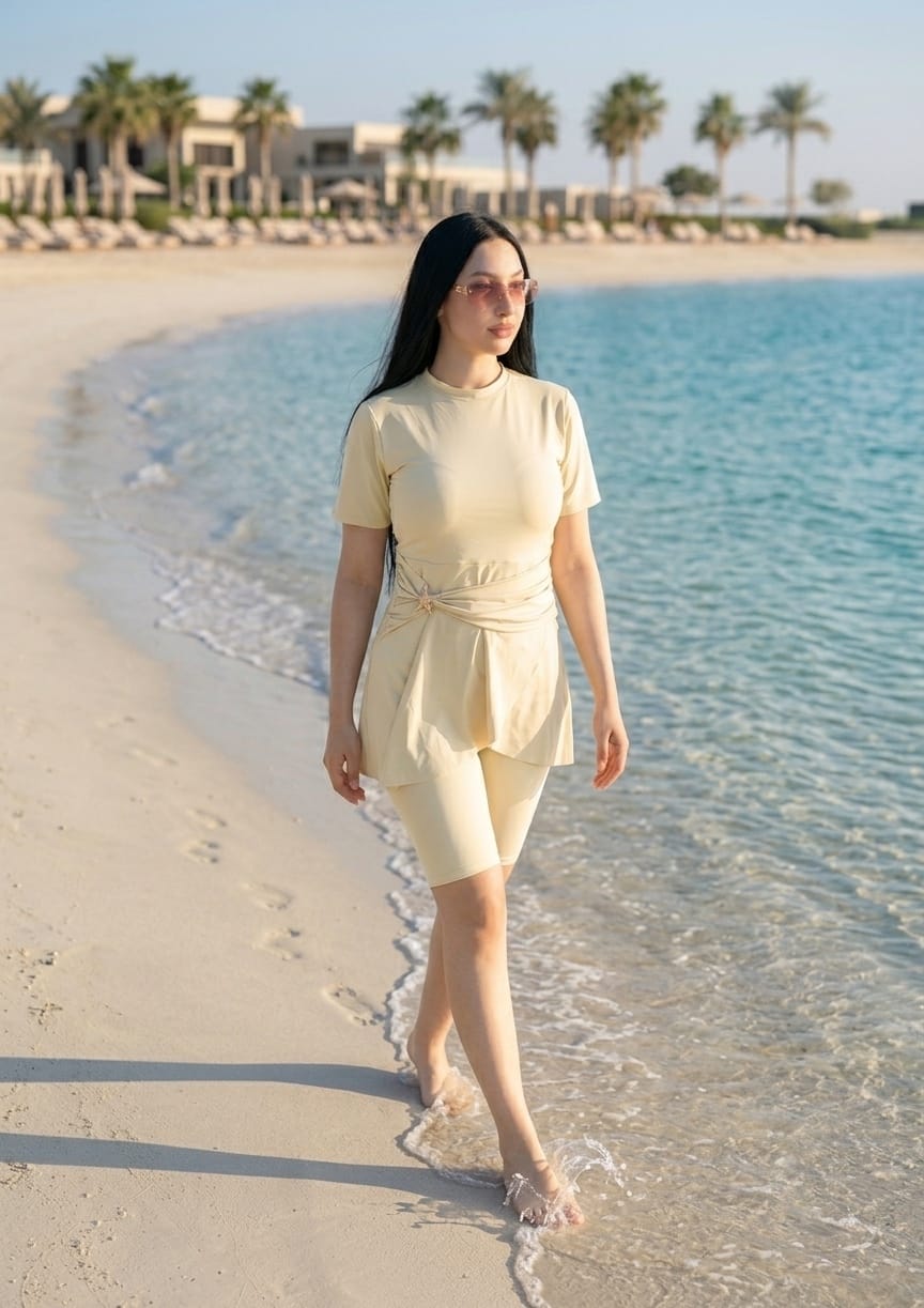 Sunshine Glow Swim Dress✨