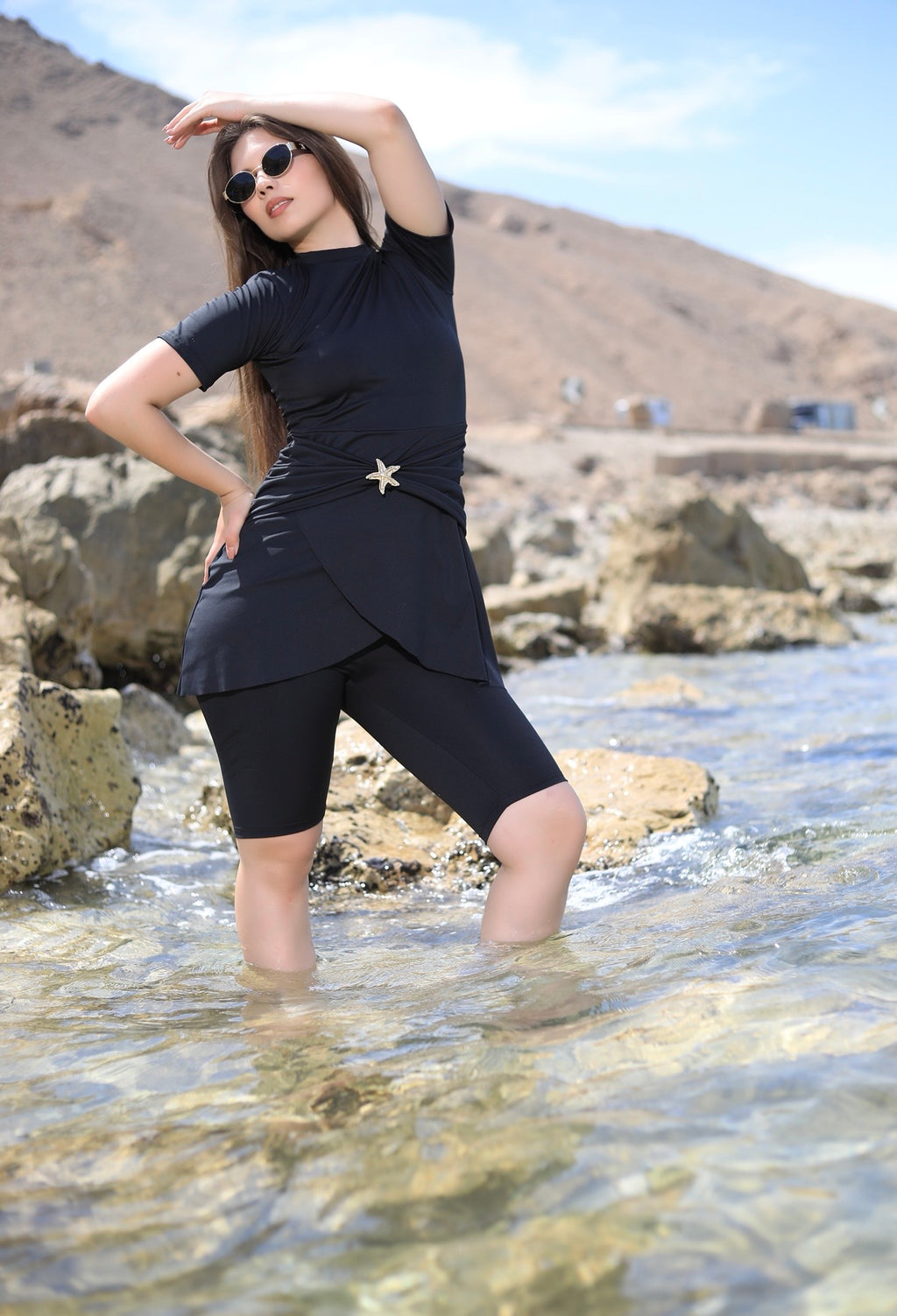 Midnight Star Swim Dress✨