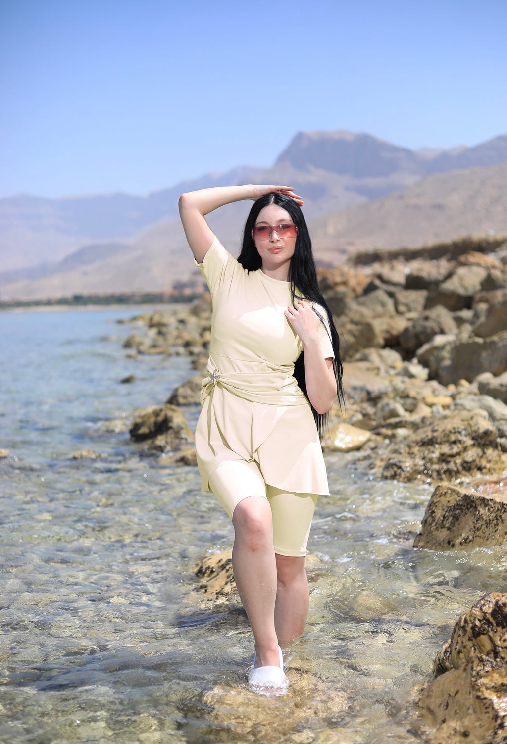 Sunshine Glow Swim Dress✨
